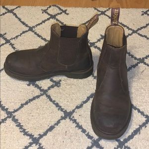 DR MARTENS Brown Leather Boot